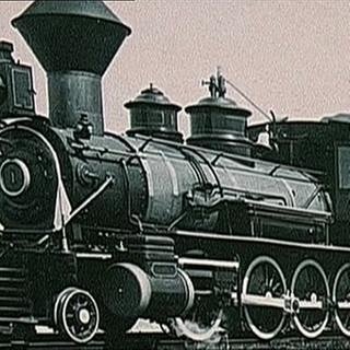 Amerikanische Diesel-Lokomotive