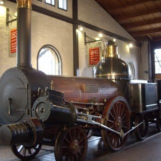 Borsig Lok "BEUTH" Nr. 24, Baujahr 1842 - Original-Nachbau von 1912