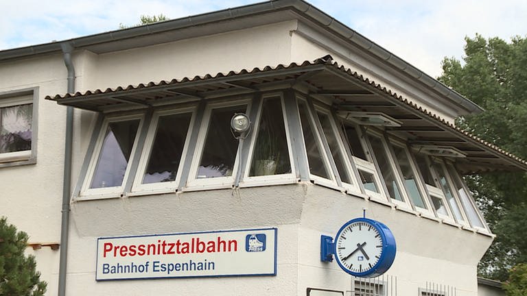 Das Stellwerk im Güterbahnhof Espenhain ist aus DDR-Zeiten. 