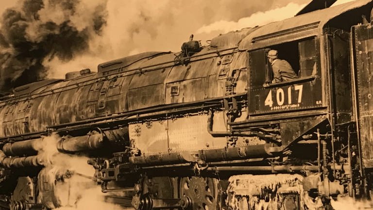 Eine der legendären BIG Boy Lokomotiven aus den 50er Jahren.