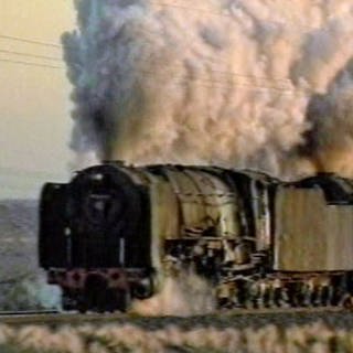 Dampfwolken der Kimberly Dampflokomotiven