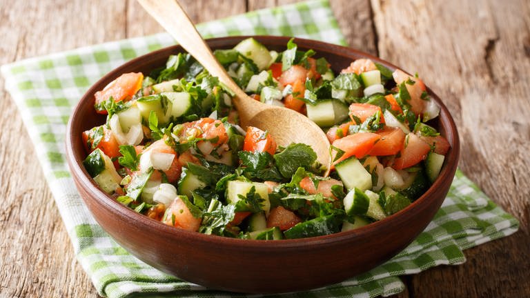 Gemüse-Salat